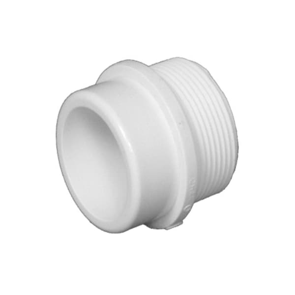 Charlotte Pipe And Foundry 112x114 MPT Adapter PVC 00111 0600HA - main